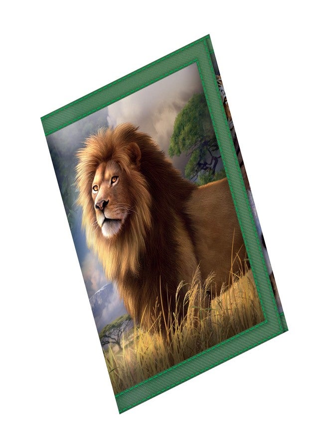 3D LiveLife Wallets - Big Cat Expedition from Deluxebase. Lenticular 3D Wild Animal Wallet. Cash, coin and card holder with artwork licensed from renowned artist Jerry LoFaro - Image 1